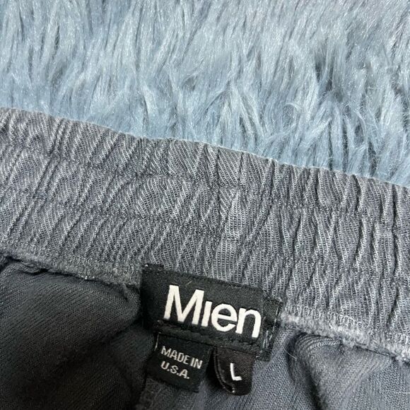 Mien Gray Tapered High Rise Studio Pants Size L - Picture 3 of 6